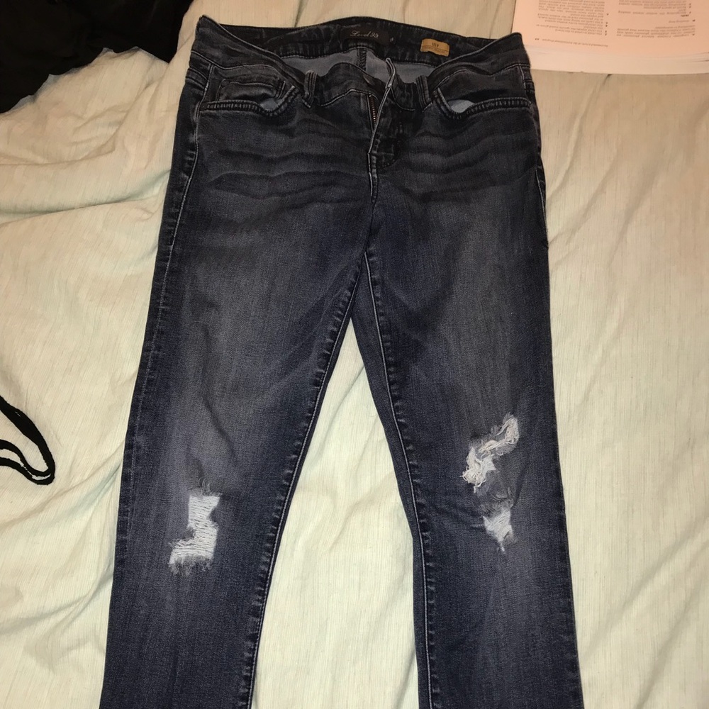 Level 99 blue jeans!